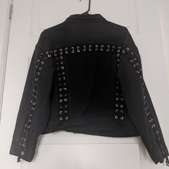 Biker jean vest - Picture 2 of 8